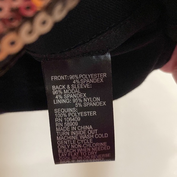 Gold sequin waves - Picture 3 of 4